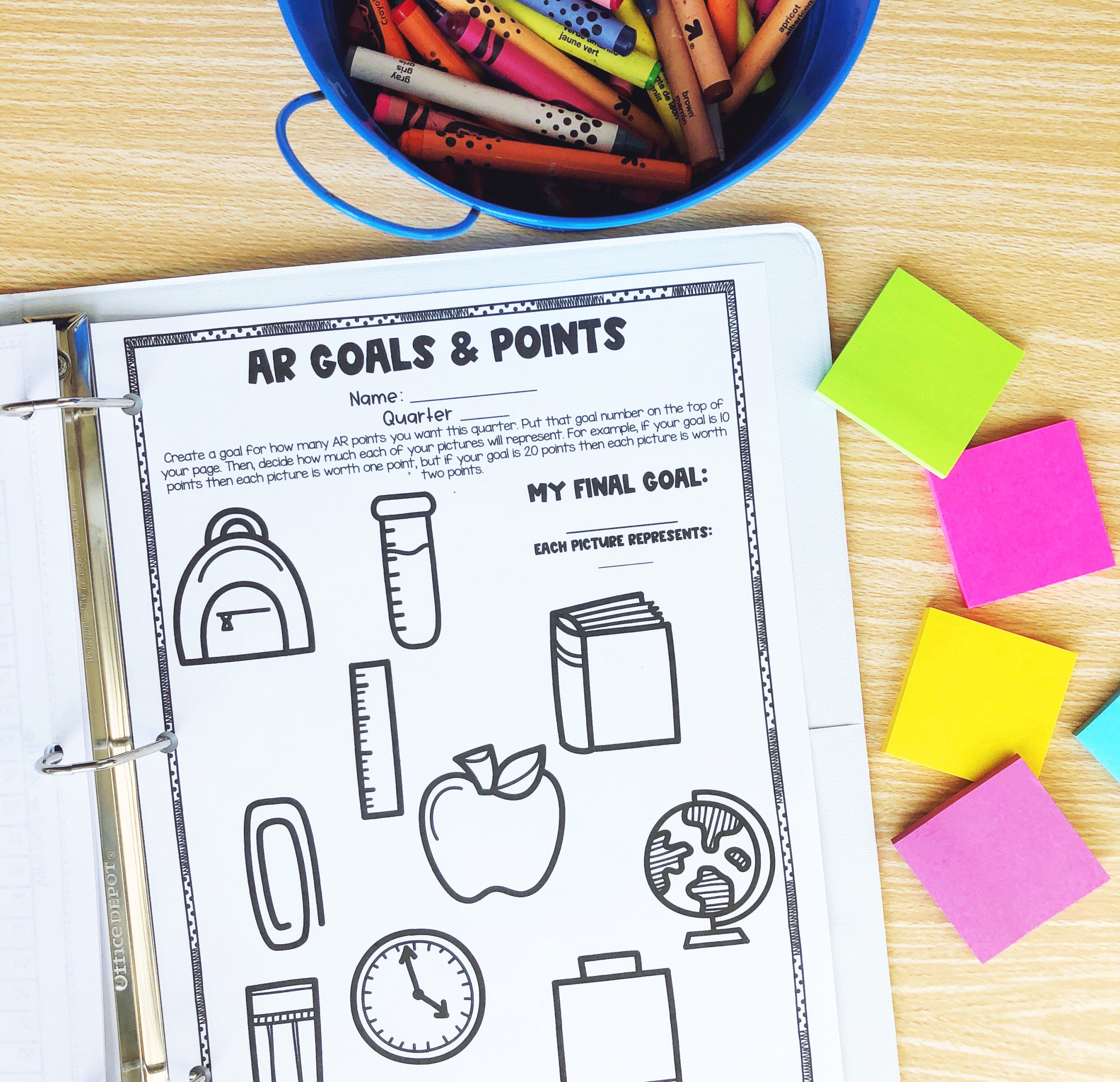 Goal Binder Free Resource