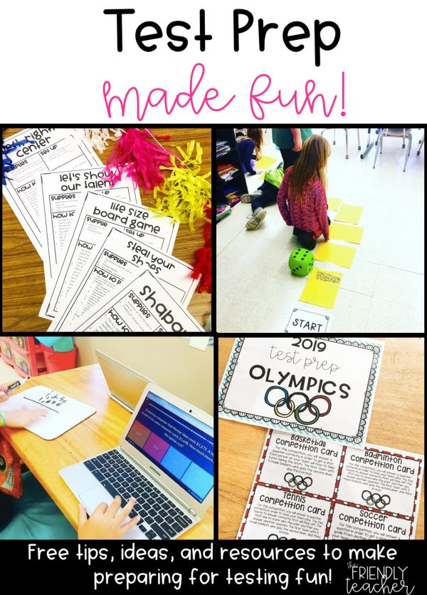 Top 5 Ways to Make Test Prep FUN! - The Friendly Teacher