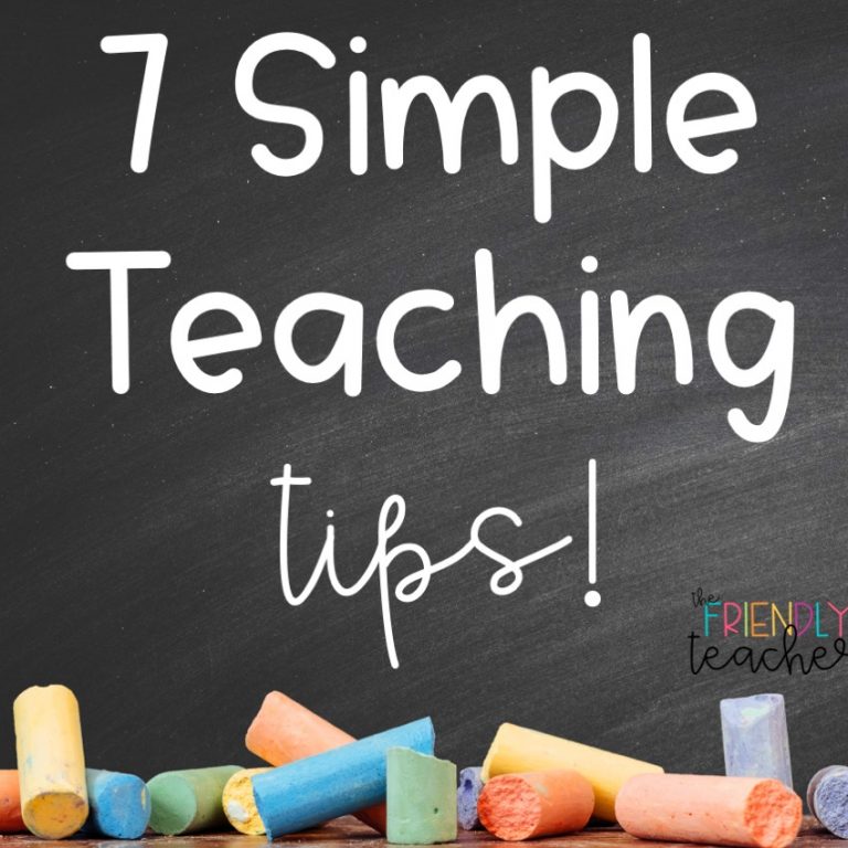 Easy Teaching Tips and Ideas