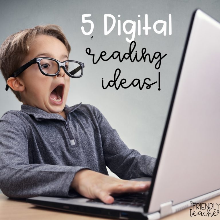 Digital Reading Ideas for Upper Elementary