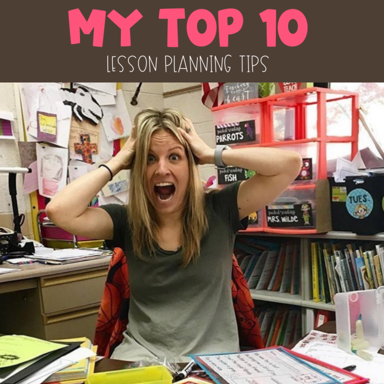 10 Tips for Easy Lesson Planning