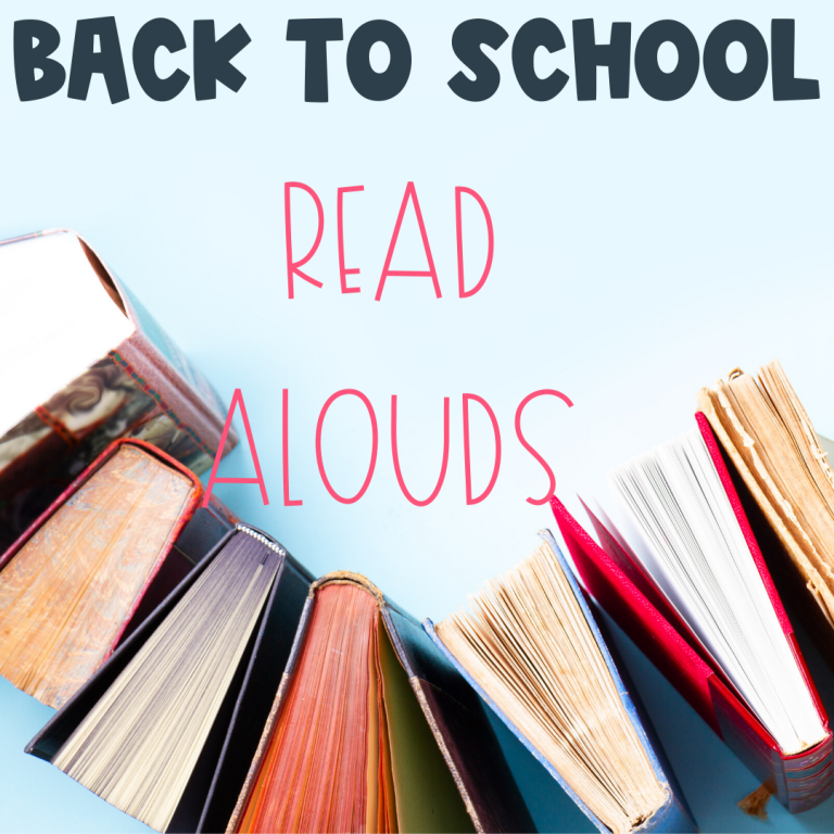 Back to School Read Alouds for 3rd Grade