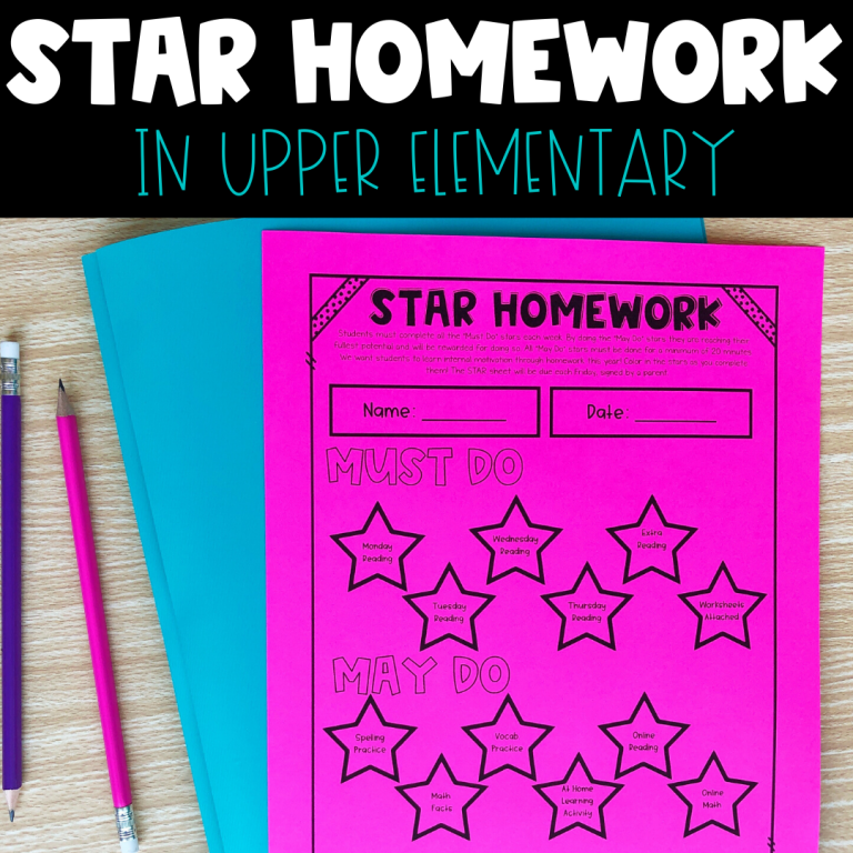 Homework in Upper Elementary