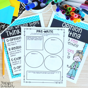 How to Teach Opinion Writing using Multiple Sources - The Friendly Teacher