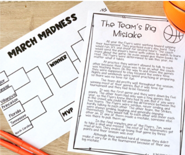 March Madness in the Classroom - The Friendly Teacher