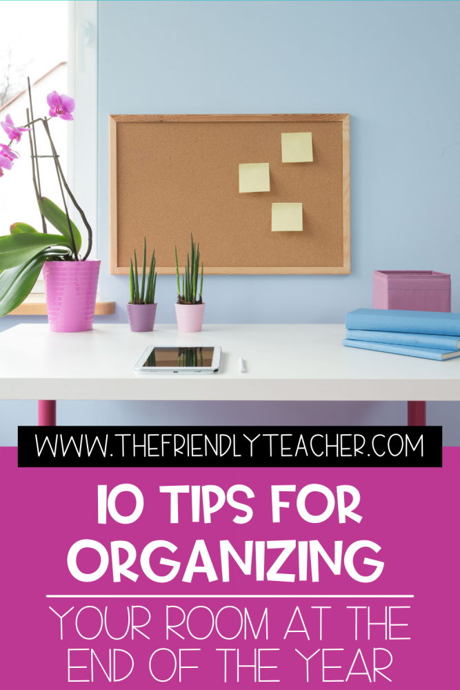 tips for organizing before summer