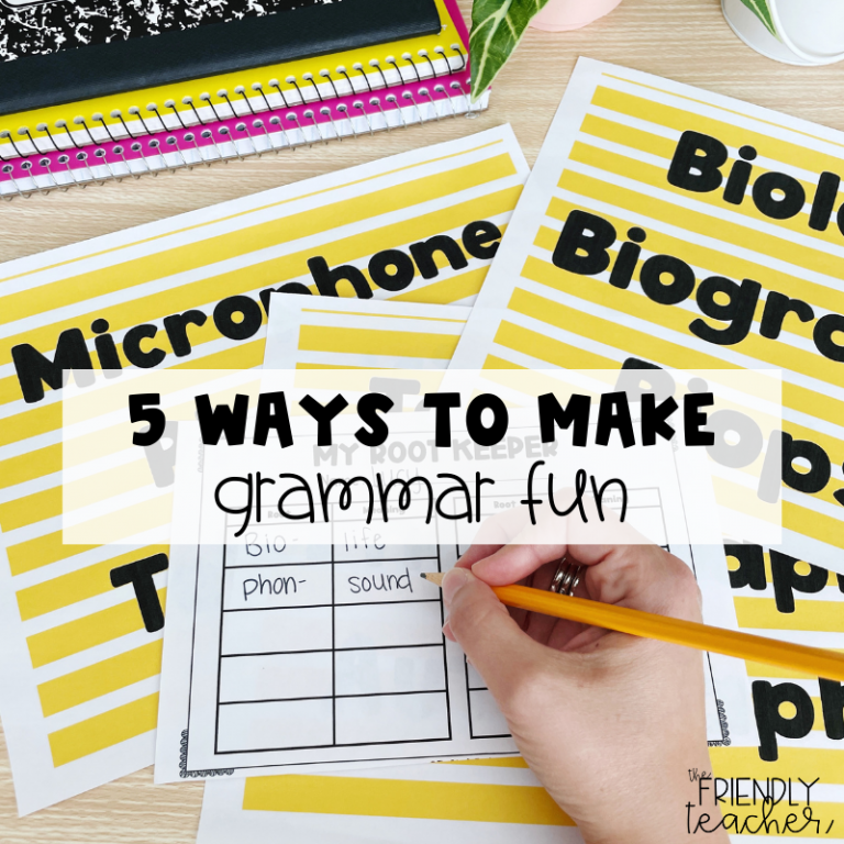 5 Ways to Make Grammar Fun