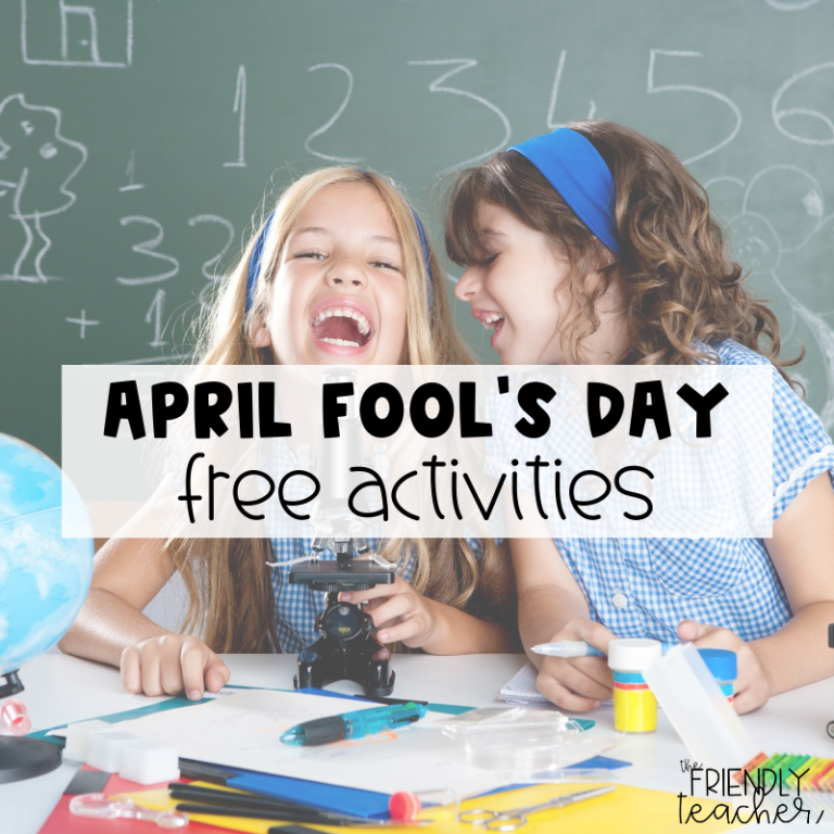April Fools Day in the Classroom – Free Activities