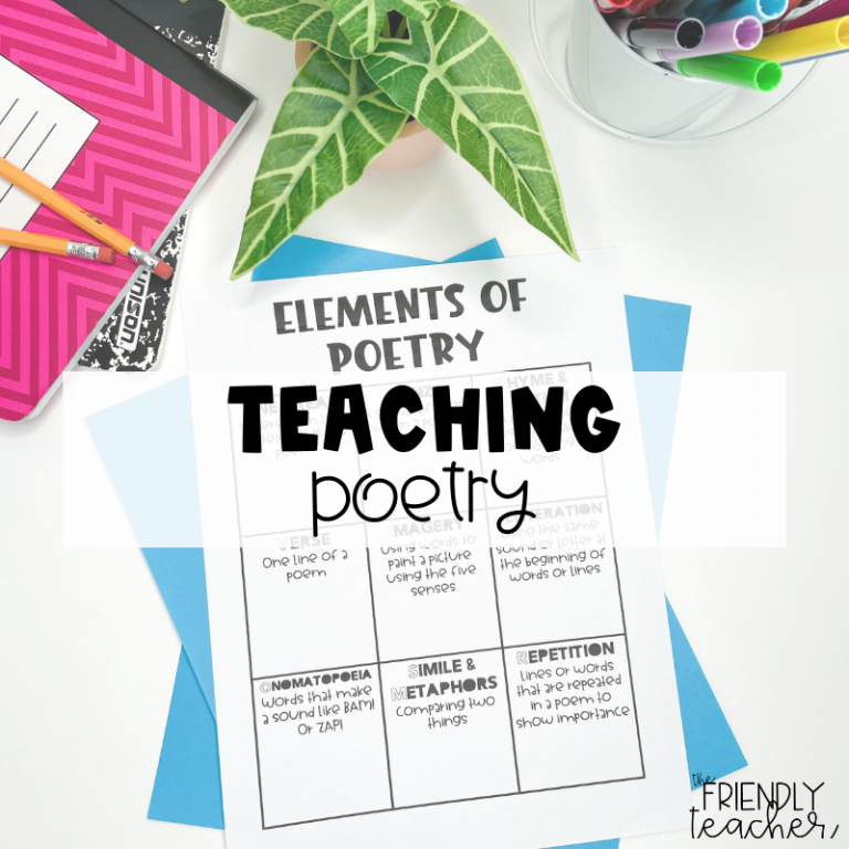 Teaching Poetry in 3rd Grade