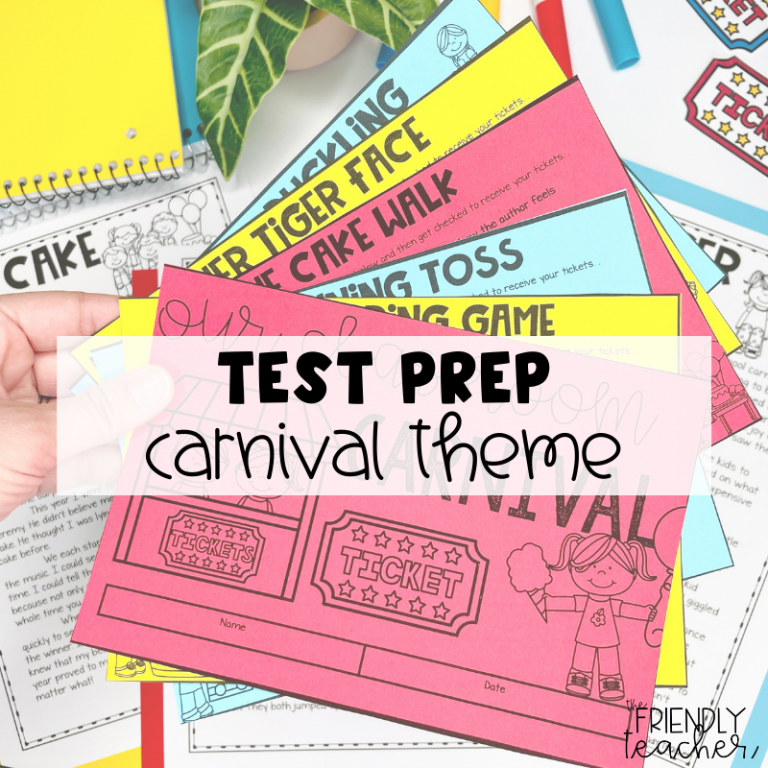 How to Host a Test Prep Carnival in 3rd & 4th Grade!