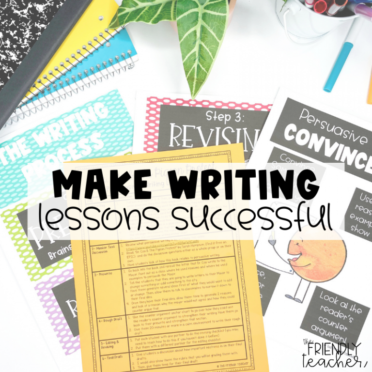 How to Make a Writing Mini Lesson Successful