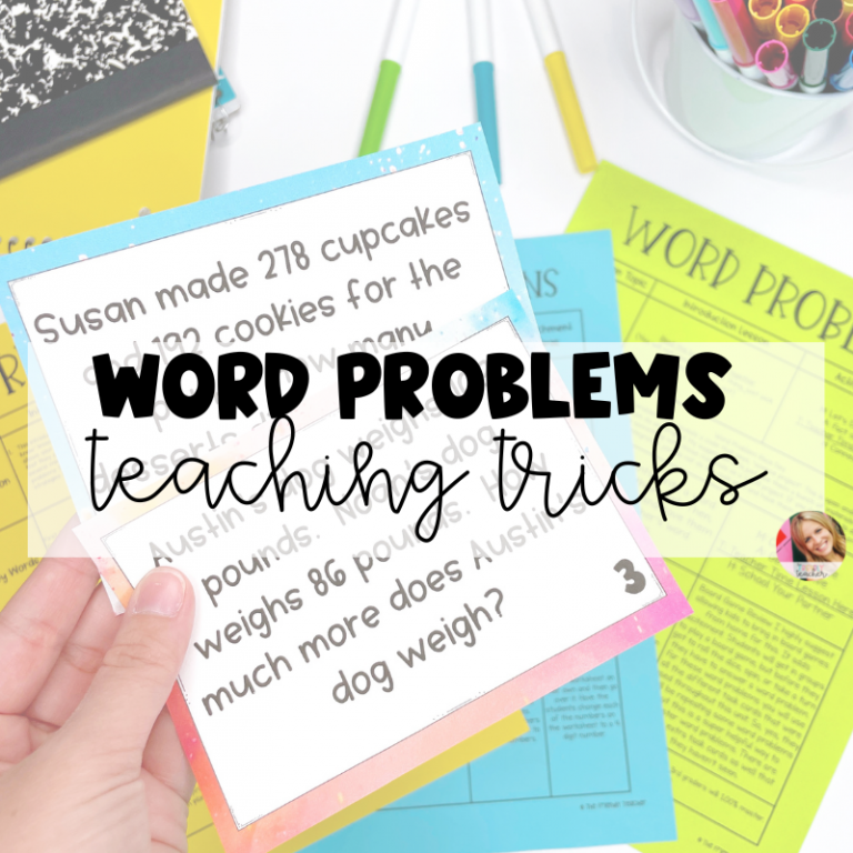 Word Problem Activities for 3rd Graders