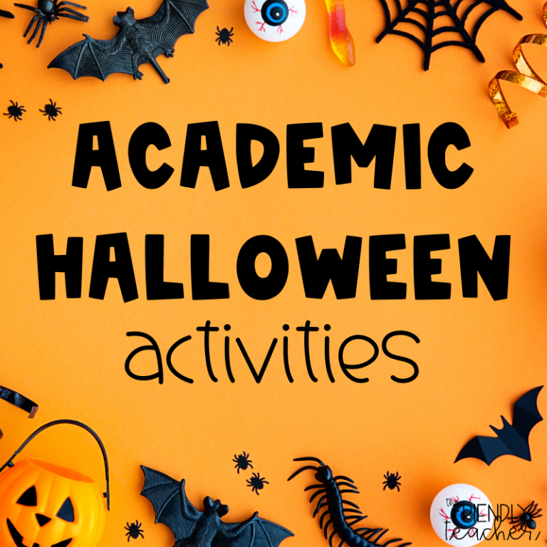 Academic Halloween Activities for School