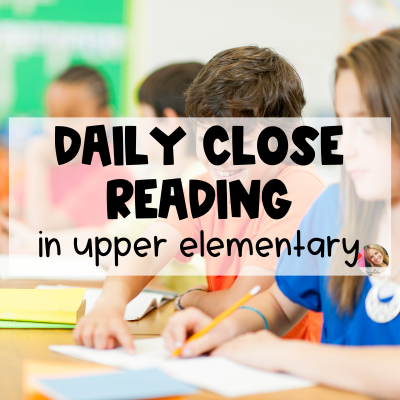 Strategies for Close Reading Daily