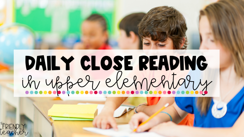 Strategies for Close Reading Daily