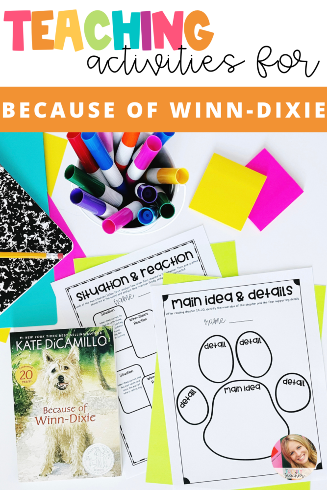 Because of Winn-Dixie Teaching Activities