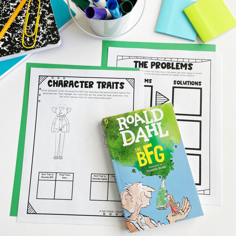 The BFG reading activities 