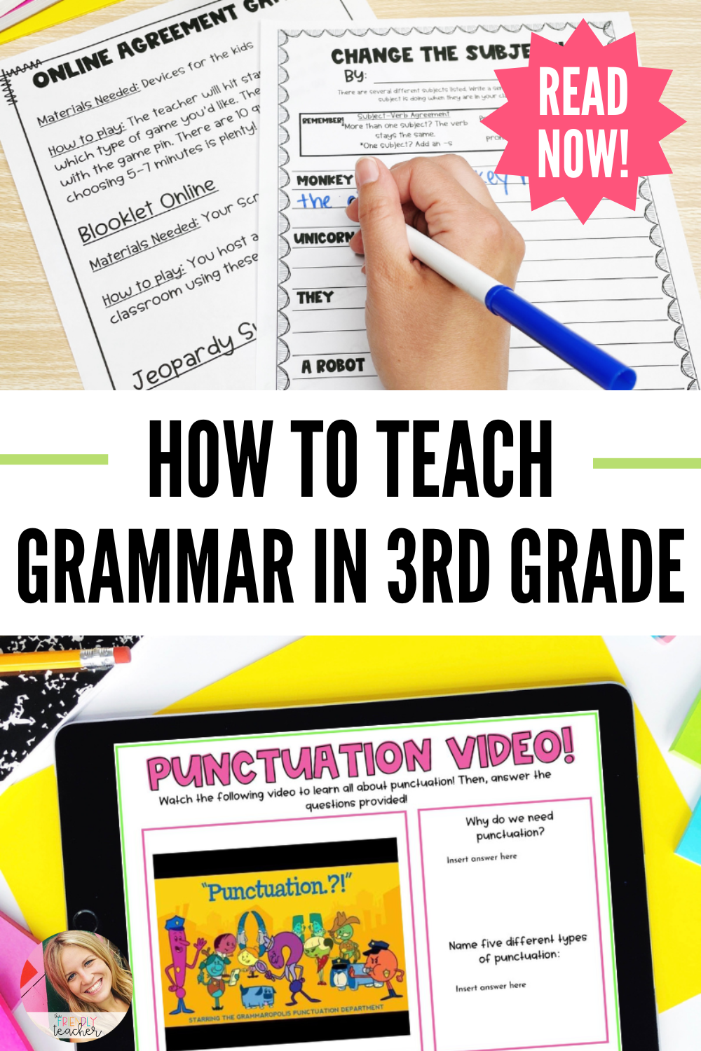 How To Teach Grammar To 3rd Graders