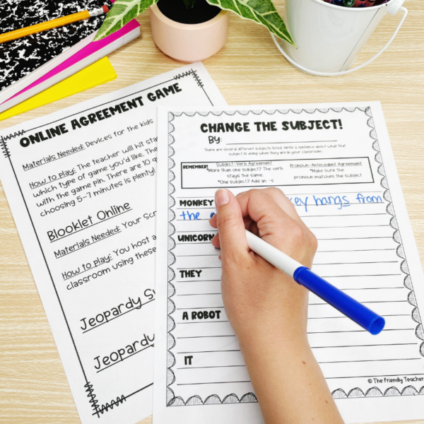 How to Teach Grammar to 3rd Graders - The Friendly Teacher