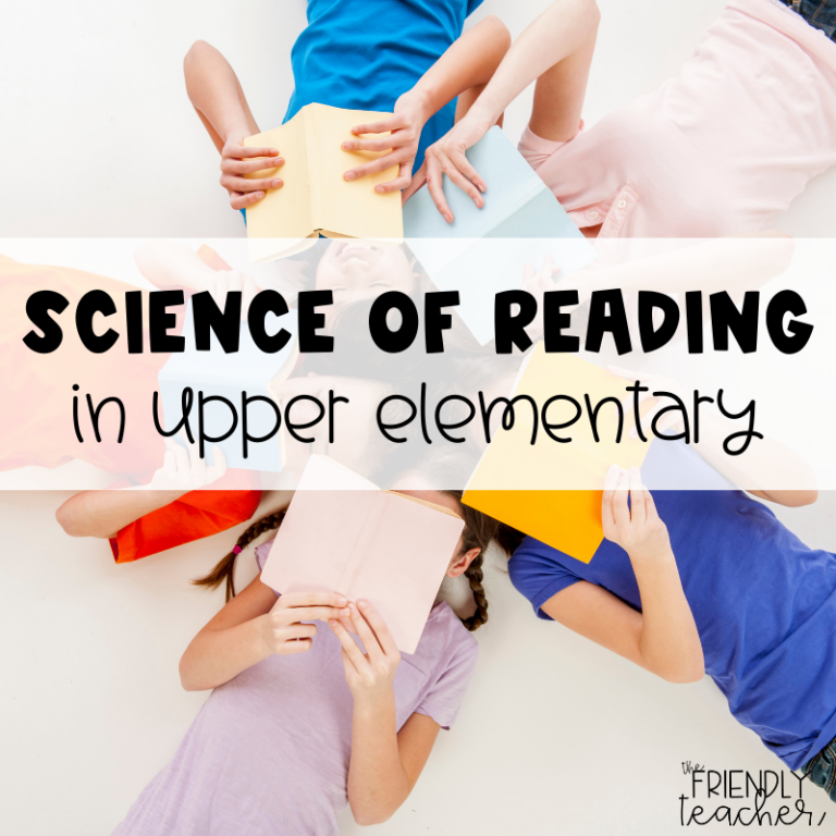 Science of Reading in Upper Elementary