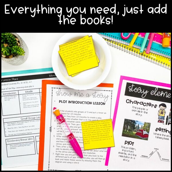 Teaching Story Elements through Plot Structure with Activities, Lesson ...