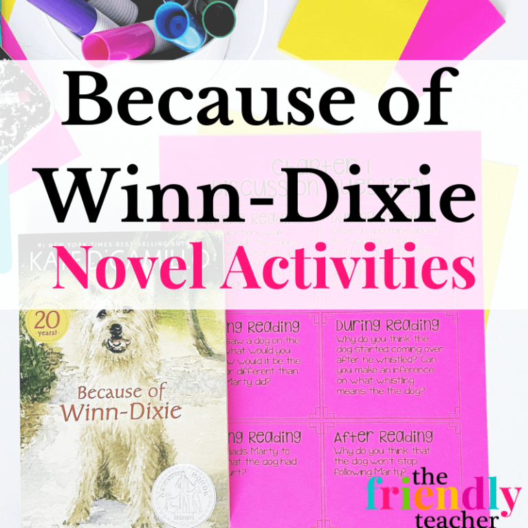 5 Fun and Educational Because of Winn-Dixie Activities for Kids