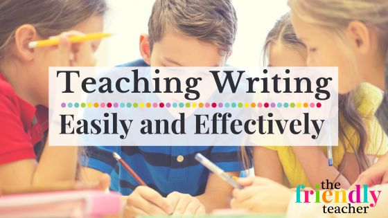 Teaching Writing to Third Graders