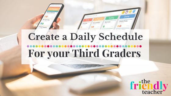 daily classroom schedule