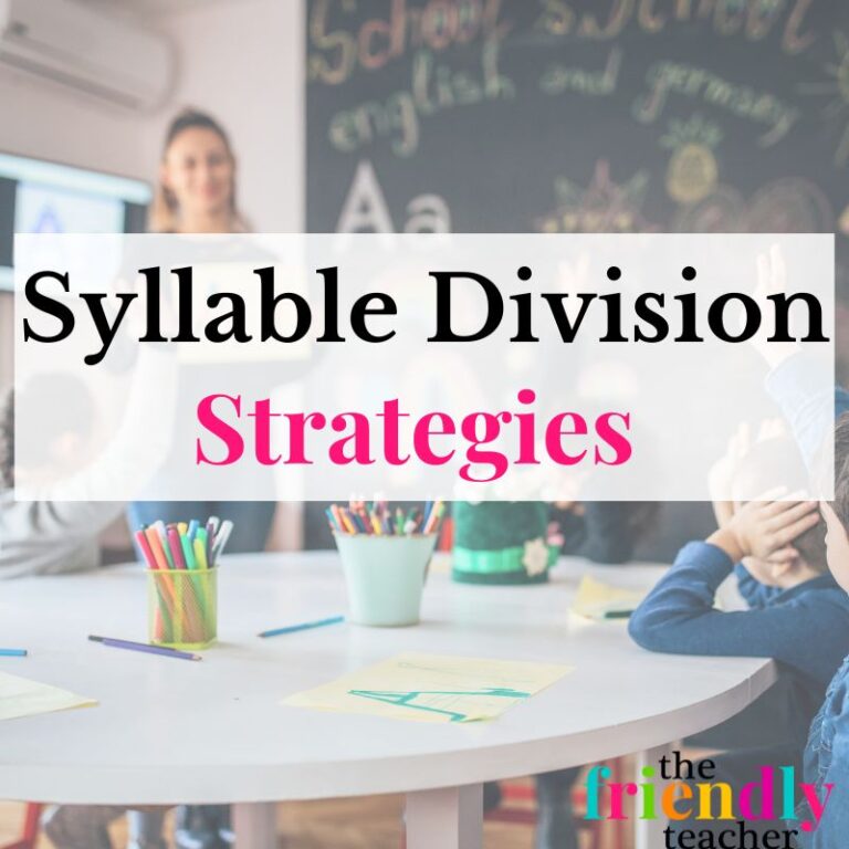 Syllable Division Made Easy: Effective Strategies for Practice