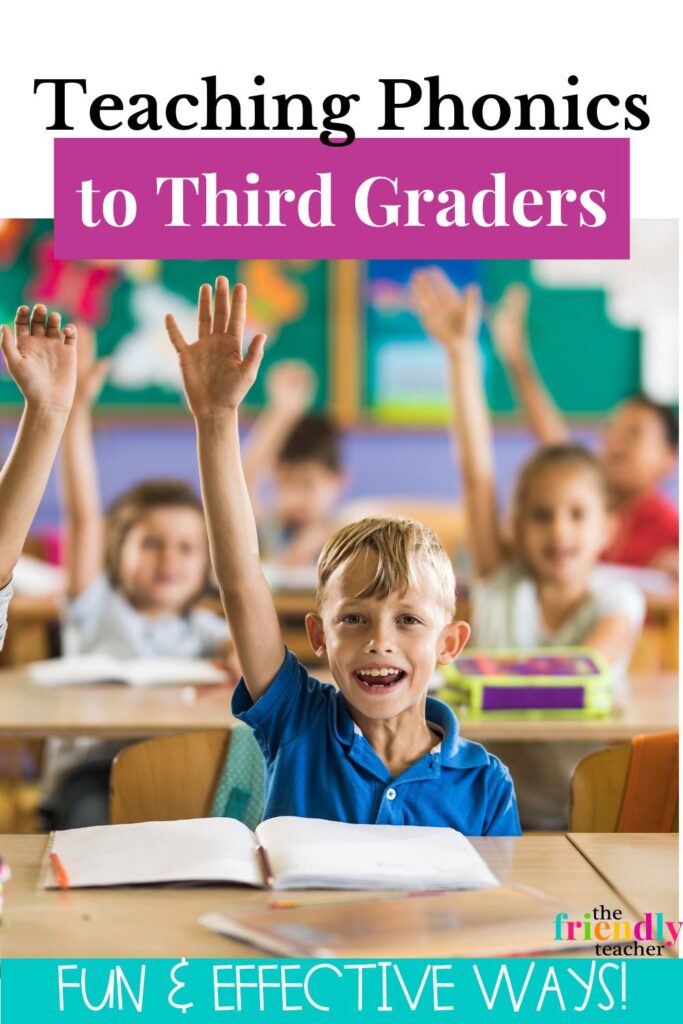 Teaching phonics in 3rd grade